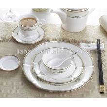 A064 Eco friendly german porcelain dinnerware set